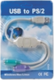 ADAPTADOR PS-2 PARA USB CONVERSOR